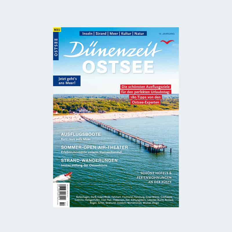 Reisemagazin Dünenzeit Ostsee für Urlaub am Meer